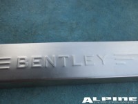 Bentley Continental Flying Spur left Front door sill trim emblem plate