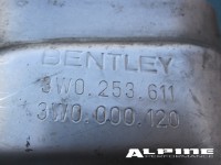 Bentley Continental GT exhaust