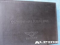 Bentley Continentyal Flying Spur owners manual - in French