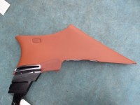 Bentley Continental Flying Spur right rear seat trim molding brown 