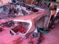 2006 2007 2008 2009 2010 2011 2012 2013 Bentley Continental Flying Spur left driver side chassis leg fender support