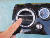 Bentley Continental Gt Gtc Flying Spur infotainment panel radio black trim