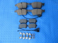 Bentley Continental GT GTC Flying Spur front and rear brakes brake pads #5856