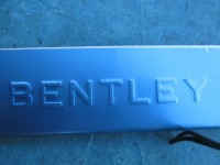 Bentley Continental Flying Spur right rear door sill trim emblem scuff plate #3916