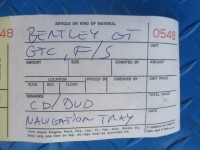 Bentley Flying Spur GT GTC CD DVD navigation tray #0548