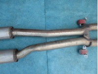 Bentley Continental Flying Spur mid exhaust pipes cats 3951