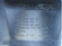 Bentley Continental GT GTC Flying Spur left filter air box #4533