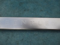 Bentley Continental GT right door molding sill kick plate