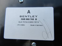 Bentley Flying Spur seat adjustment switch #5628
