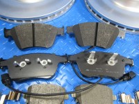 Bentley Continental Gt GTc Flying Spur front rear brake pads rotors #5806