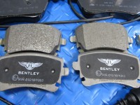 Bentley Gt GTc Flying Spur brake pads & rotors complete set front rear #5837