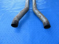 Bentley Continental Flying Spur rear mid pipe catalytic converters #8362