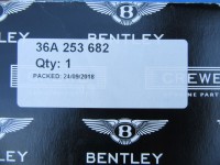 Bentley Bentayga right chrome exhaust tip #8475